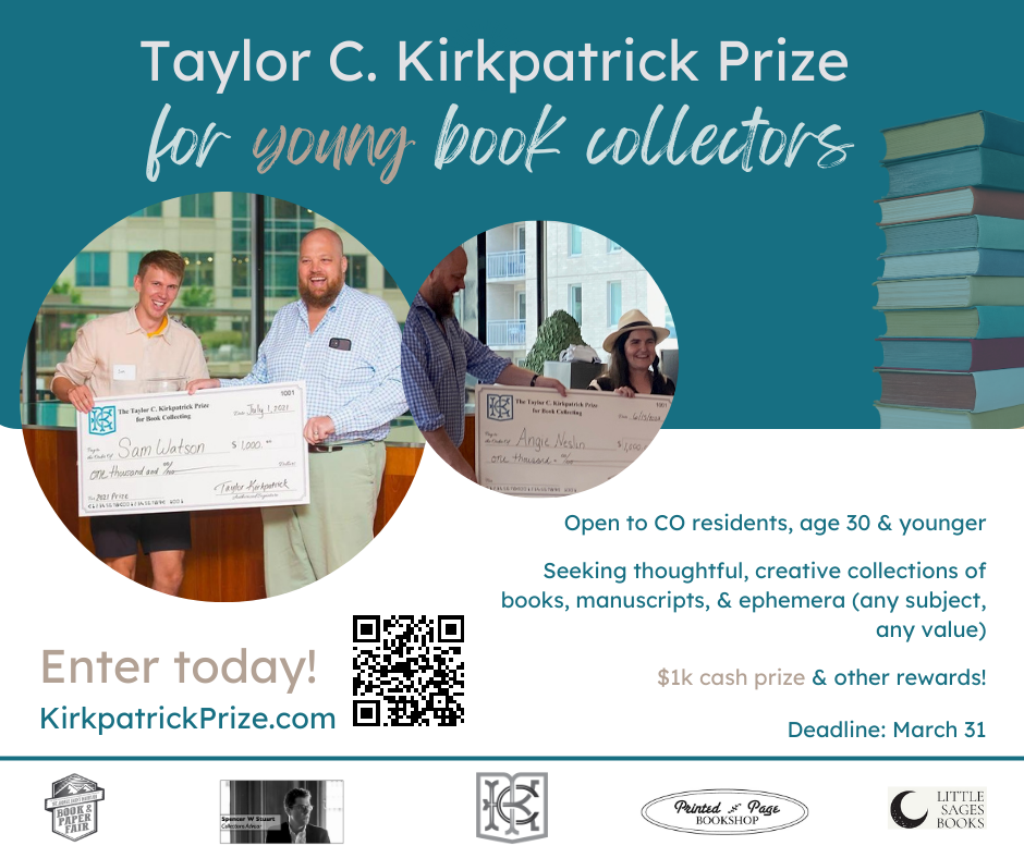 Kirkpatrick Prize for book collecting