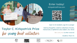 Kirkpatrick Prize for book collecting